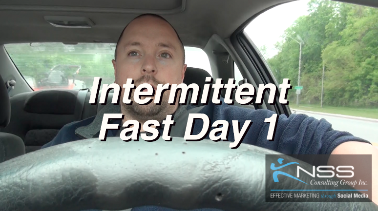 Brandon Vlog 17 Intermittent Fasting Day 1