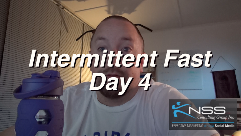 Brandon Vlog 20 Intermittent Fast Day 4